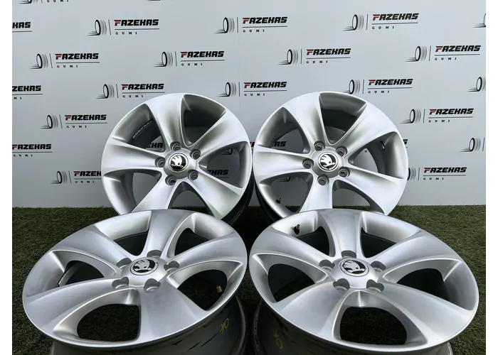 5x112 16" Skoda gyári alufelni 7Jx16h2 ET45 - Mobil Gumis