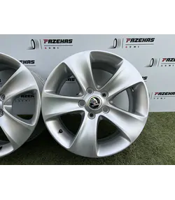 5x112 16" Skoda gyári alufelni 7Jx16h2 ET45 - Mobil Gumis 6