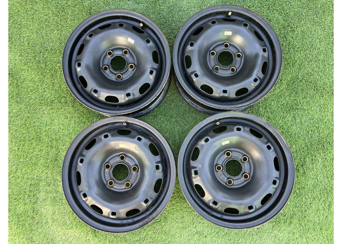 5x100 14" Volkswagen gyári lemezfelni 5Jx14h2 ET35 alapértelmezett kép