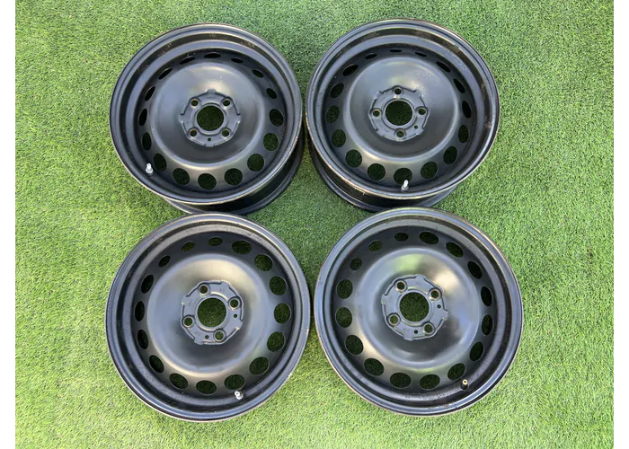 4x100 15" Renault Twingo gyári kétszéles lemezfelni 5Jx15h2 ET38 5,5jx15h2 ET36 alapértelmezett kép