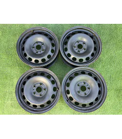5x112 16" Volkswagen gyári lemezfelni 6,5Jx16h2 ET50 1