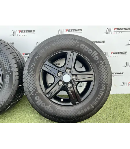 5x118 15" Borbet(Ducato,Jumper,Boxer) alufelni 225/70 R15C nyári gumikkal - Mobil Gumis 5