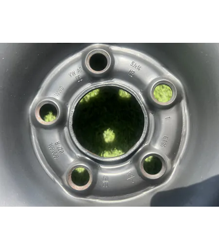 5x100 14" Skoda gyári lemezfelni 5Jx14h2 ET35 6