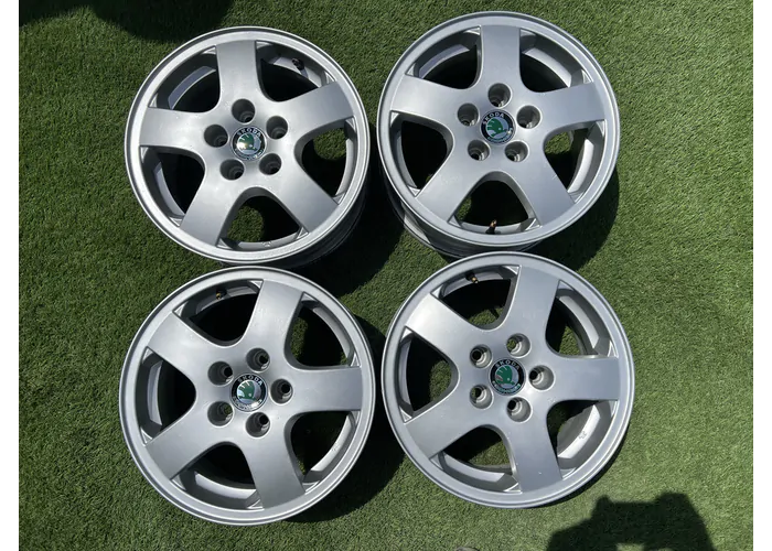 5x100 14" Skoda gyári alufelni 6Jx14h2 ET43 alapértelmezett kép