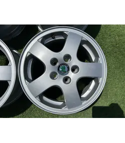 5x100 14" Skoda gyári alufelni 6Jx14h2 ET43 3