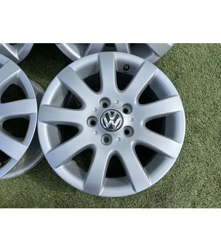 5x112 15" Volkswagen gyári alufelni 6,5Jx15h2 ET50 - Mobil Gumis 4