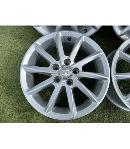 5x100 15" Seat gyári alufelni 6Jx15h2 ET38 - Mobil Gumis 3