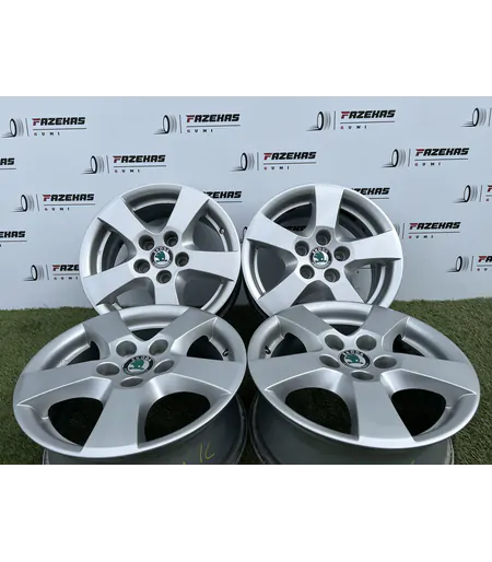 5x100 14" Skoda gyári alufelni 6Jx14h2 ET43 - Mobil Gumis