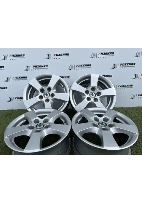5x100 14" Skoda gyári alufelni 6Jx14h2 ET43 - Mobil Gumis