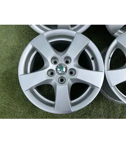 5x100 14" Skoda gyári alufelni 6Jx14h2 ET43 - Mobil Gumis 3