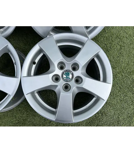 5x100 14" Skoda gyári alufelni 6Jx14h2 ET43 - Mobil Gumis 4
