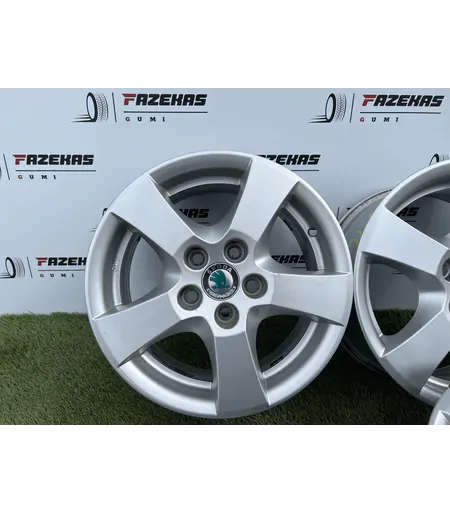 5x100 14" Skoda gyári alufelni 6Jx14h2 ET43 - Mobil Gumis 5