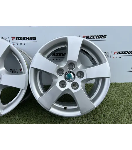 5x100 14" Skoda gyári alufelni 6Jx14h2 ET43 - Mobil Gumis 6