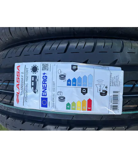 205/65 R15C Lassa Transway 2 nyári gumi mm 2