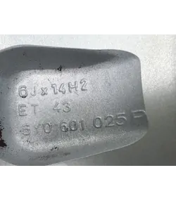 5x100 14" Skoda gyári alufelni 6Jx14h2 ET43 - Mobil Gumis 7
