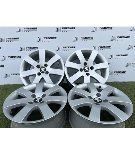 4x108 16" Peugeot gyári alufelni 7Jx16h2 ET32 - Mobil Gumis