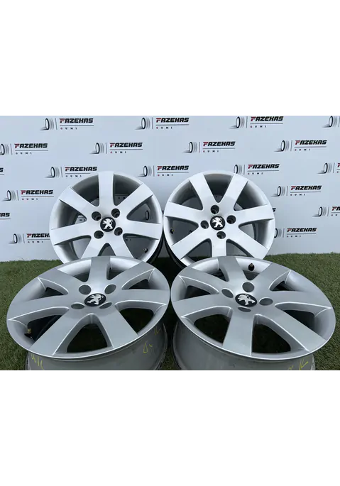 4x108 16" Peugeot gyári alufelni 7Jx16h2 ET32 - Mobil Gumis