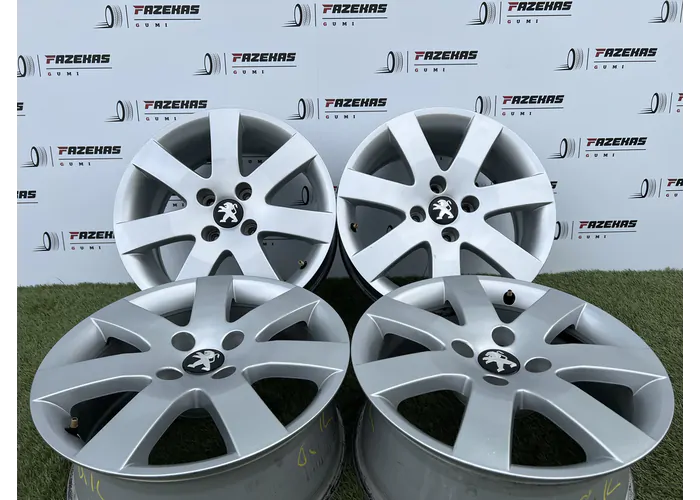 4x108 16" Peugeot gyári alufelni 7Jx16h2 ET32 - Mobil Gumis