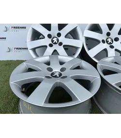 4x108 16" Peugeot gyári alufelni 7Jx16h2 ET32 - Mobil Gumis 2