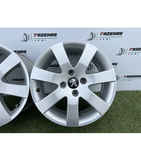 4x108 16" Peugeot gyári alufelni 7Jx16h2 ET32 - Mobil Gumis 6