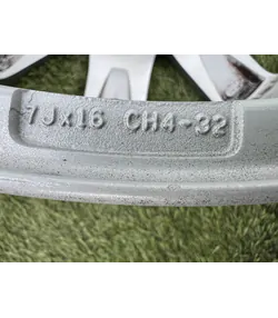 4x108 16" Peugeot gyári alufelni 7Jx16h2 ET32 - Mobil Gumis 7