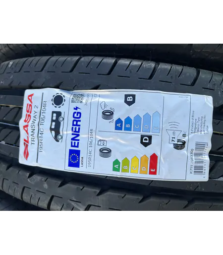 195/80 R14C Lassa Transway 2 nyári gumi mm 2