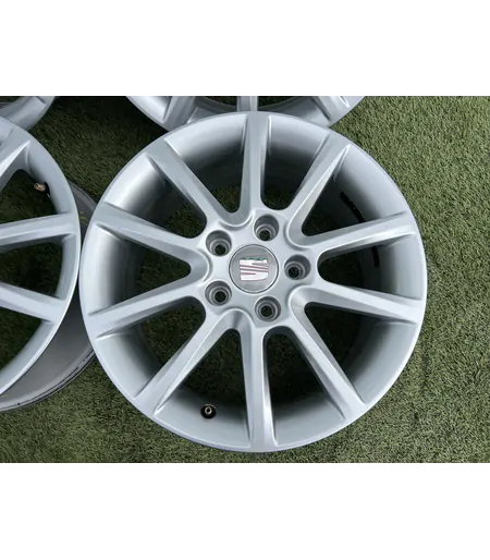 5x112 16" Seat gyári alufelni 6,5Jx16h2 ET50 - Mobil Gumis 4