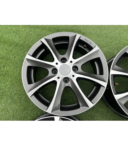 4x100 15" Borbet (Renault) alufelni 5,5Jx15h2 ET38 5