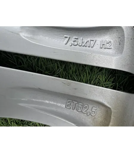 5x112 17" Mercedes B osztály gyári alufelni + TPMS szenzor 7,5Jx17h2 ET52,5 8