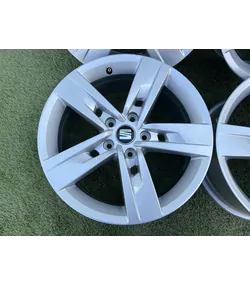 5x112 17" Seat gyári alufelni 7Jx17h2 ET49 - Mobil Gumis 3