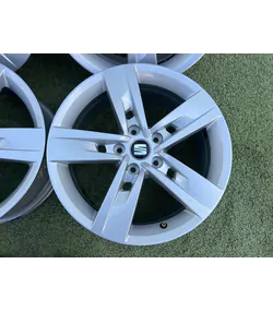 5x112 17" Seat gyári alufelni 7Jx17h2 ET49 - Mobil Gumis 4