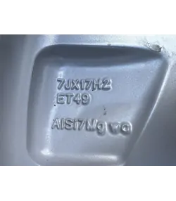 5x112 17" Seat gyári alufelni 7Jx17h2 ET49 - Mobil Gumis 7
