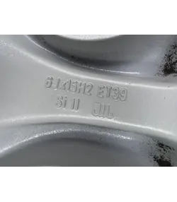 5x100 15" Toyota gyári alufelni 6Jx15h2 ET39 8