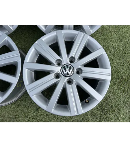 5x112 15" Volkswagen gyári alufelni 6,5Jx15h2 ET50 - Mobil Gumis 4