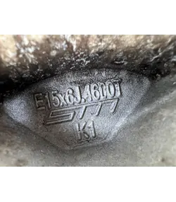 4x114.3 15" Mitsubishi gyári alufelni 6Jx15h2 ET46 8