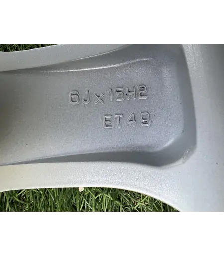 4x100 15" Opel gyári alufelni 6Jx15h2 ET49 8