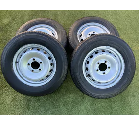 5x130 16" Renault Master gyári lemezfelni 225/65 R16C újszerű nyári gumikkal alapértelmezett kép