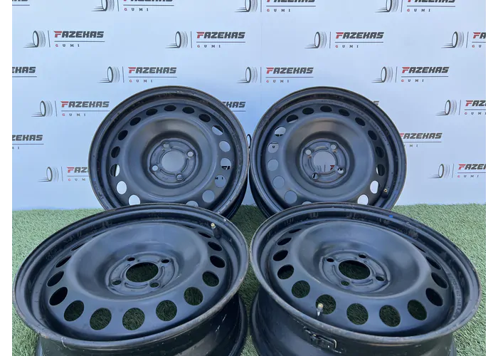 4x100 15" Renault gyári lemezfelni + TPMS szenor 6Jx15h2 ET40 - Mobil Gumis