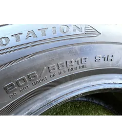 205/55 R16 Dunlop WinterSport 5 téli gumi 7,5-8,5mm 5