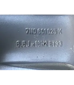 5x112 16" Volkswagen gyári alufelni 6,5Jx16h2 ET33 - Mobil Gumis 8