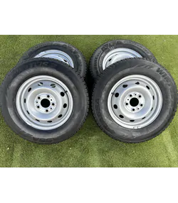 5x118 15" Fiat,Citroen,Peugeot gyári lemezfelni 215/70 R15C téli gumikkal 1