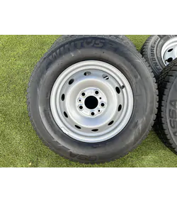 5x118 15" Fiat,Citroen,Peugeot gyári lemezfelni 215/70 R15C téli gumikkal 2