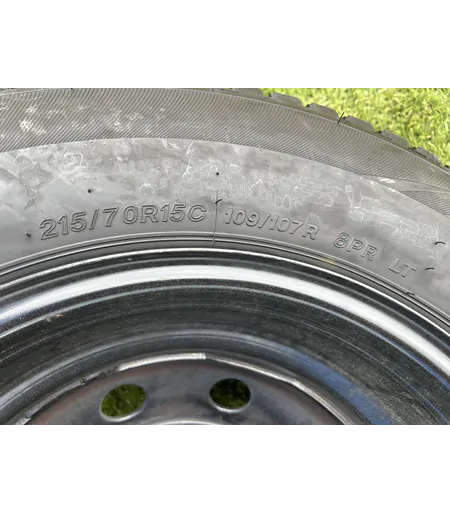 5x118 15" Fiat,Citroen,Peugeot gyári lemezfelni 215/70 R15C téli gumikkal 6