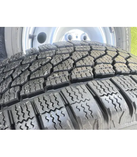 5x118 15"Fiat,Citroen,Peugeot gyári lemezfelni 215/70 R15C téli gumikkal 4
