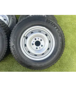5x118 15"Fiat,Citroen,Peugeot gyári lemezfelni 215/70 R15C téli gumikkal 2