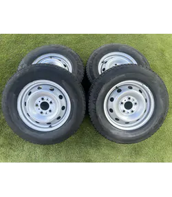 5x118 15" Fiat,Citroen,Peugeot gyári lemezfelni 215/70 R15C téli gumikkal 1