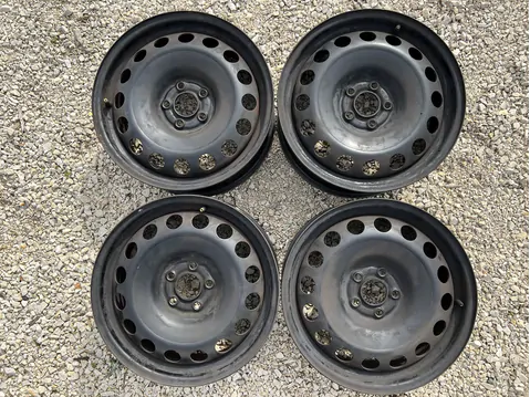 5x100 16" Volkswagen gyári lemezfelni 6,5Jx16h2 ET42