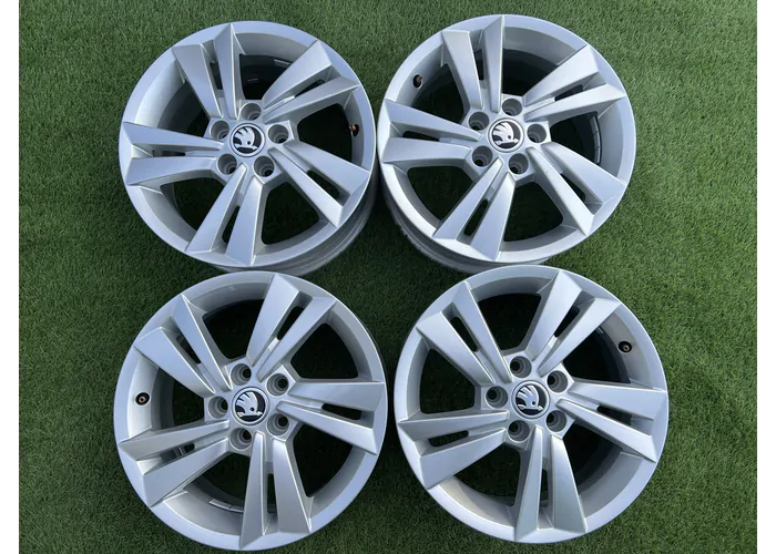 5x100 15" Skoda gyári alufelni 6Jx15h2 ET38 alapértelmezett kép