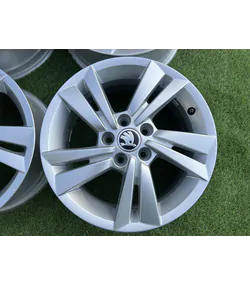 5x100 15" Skoda gyári alufelni 6Jx15h2 ET38 3
