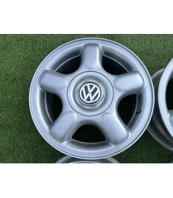 4x100 14" Volkswagen gyári alufelni 6Jx14h2 ET43 5